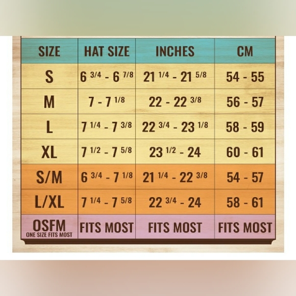 Size Chart - Picture 3 of 3